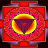 Red Yantra Paint By Number