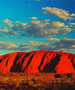 Uluru Rock Paint By Number