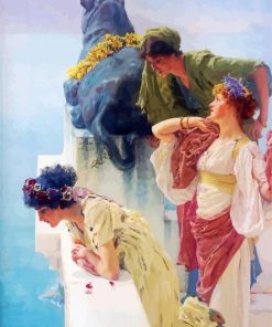 A Coign Of Vantage By Alma Tadema Paint By Number