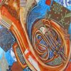Abstract Tuba Paint By Number