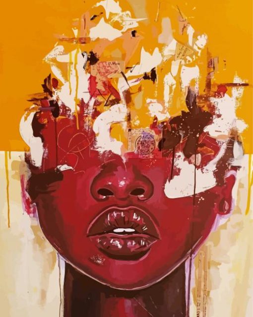 Abstract African Women Paint By Number