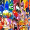 Abstract London City Paint By Number