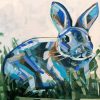 Abstract Rabbit Paint By Number