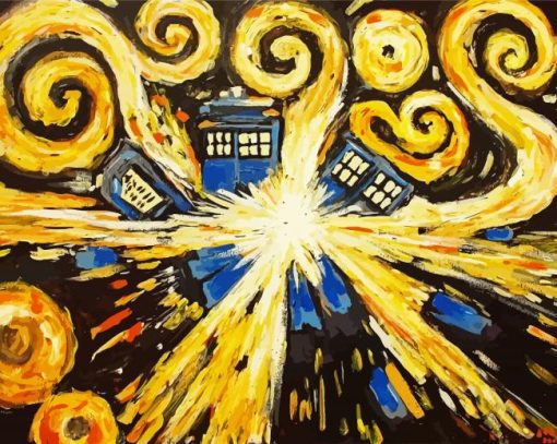 Abstract The Pandorica Paint By Number