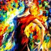 Abstract Woman Dancing Paint By Number