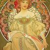 Art Nouveau Ivy Paint By Number
