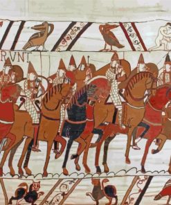 Aesthetic Bayeux Tapestry Art Paint By Number