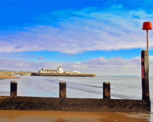 Aesthetic Bournemouth Pier Paint By Number