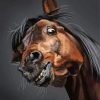 Aesthetic Funny Horse Paint By Number