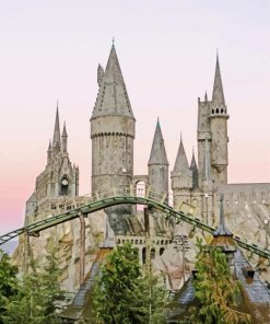 Aesthetic Harry Potter Hogwarts Paint By Number
