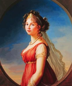 Aesthetic Queen Louise Of Mecklenburg Strelitz Paint By Number