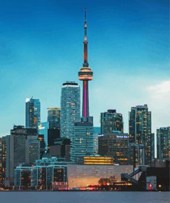 Aesthetic Cn Tower Paint By Number
