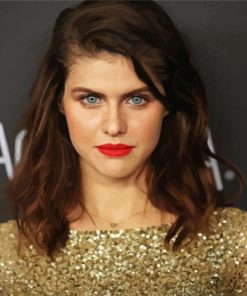 Alexandra Daddario Paint By Number