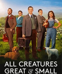 All Creatures Great And Small Poster Paint By Number