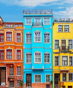 Amazing Colorful City Paint By Number