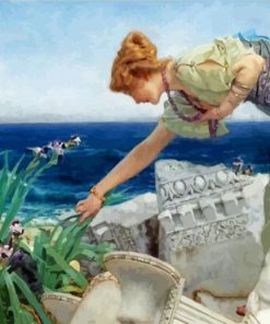 Among The Ruins By Alma Tadema Paint By Number