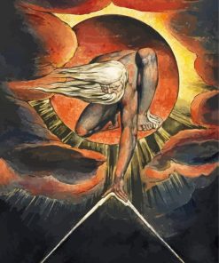 Ancient Of Days By William Blake Paint By Number