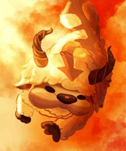 Appa From Avatar Anime Paint By Number