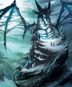 Aesthetic Sindragosa Art Paint By Number