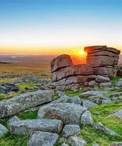 Beautiful Dartmoor National Park Paint By Number