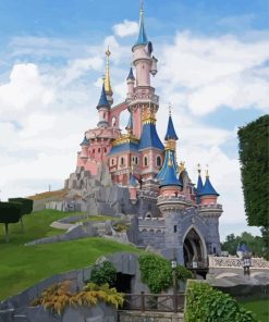 Beautiful Fairy Castle Paint By Number