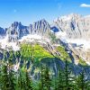 Beautiful North Cascades National Park Paint By Number