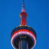 Beautiful Cn Tower Paint By Number