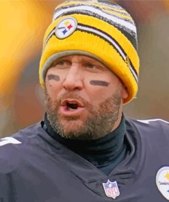Ben Roethlisberger American Player Paint By Number