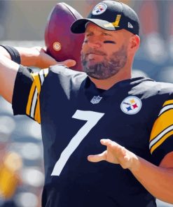 Ben Roethlisberger Professional Player Paint By Number