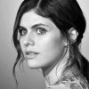 Black And White Alexandra Daddario Paint By Number