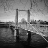 Black And White Inverness Bridge Paint By Number