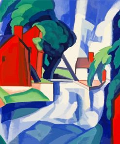 Blue Day Oscar Bluemner Paint By Number