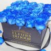 Blue Roses Flowers Bouquet Paint By Number