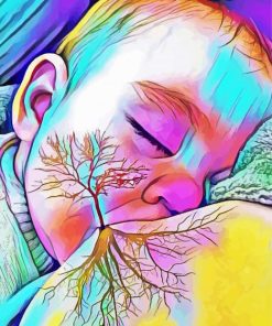 Breastfeeding Tree Of Life Paint By Number
