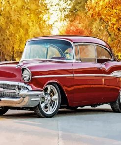 Classic 57 Chevy Paint By Number