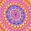 Colorful Mandala Art Paint By Number