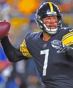 Cool Ben Roethlisberger Paint By Number