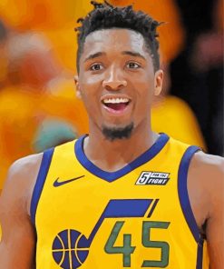 Cool Donovan Mitchell Paint By Number