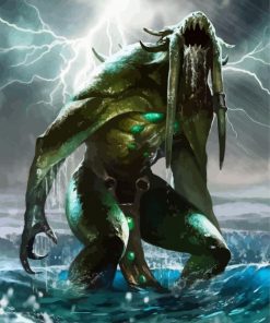 Dagon Fantasy Paint By Number