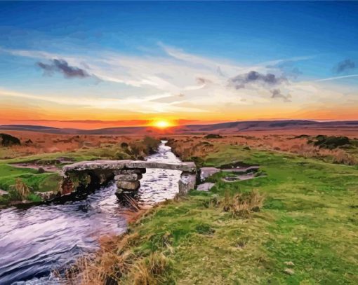 Dartmoor National Park Paint By Number