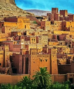 Desert Town In Morocco Paint By Number