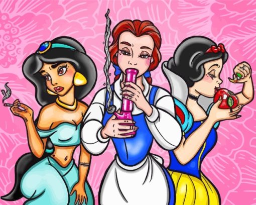 Disney Princesses Stoners Paint By Number