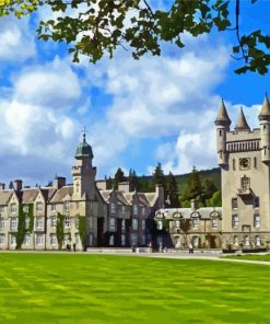 England Balmoral Castle Building Paint By Number