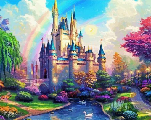 Fairy Castle Paint By Number