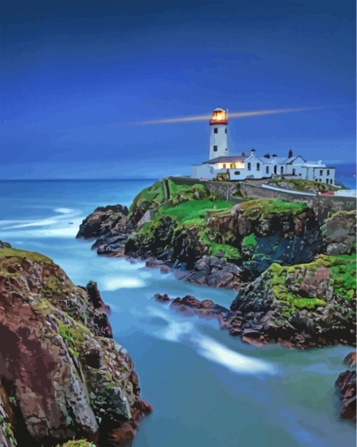 Fanad Head Lighthouse Ireland Paint By Number