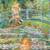 Fat Cats By Clause Monet Paint By Number