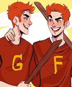 Fred And George Weasley Art Paint By Number