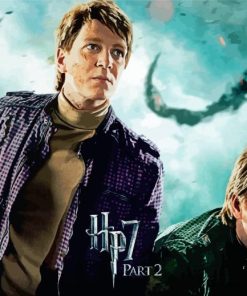 Fred And George Weasley Poster Paint By Number