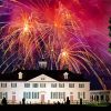 George Washington's Mount Vernon And Fireworks Paint By Number
