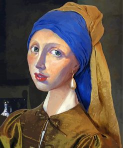 Girl With A Pearl Earring Art Paint By Number